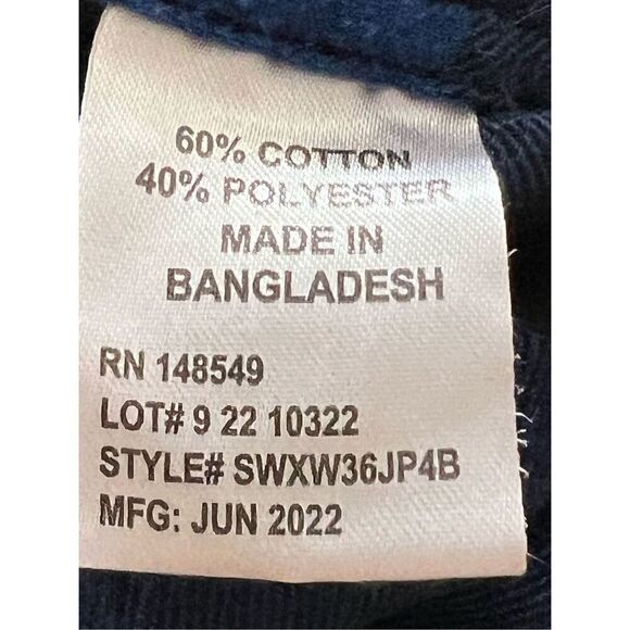 Steve’s Jeans plaid button down shirt 5x - Picture 4 of 4